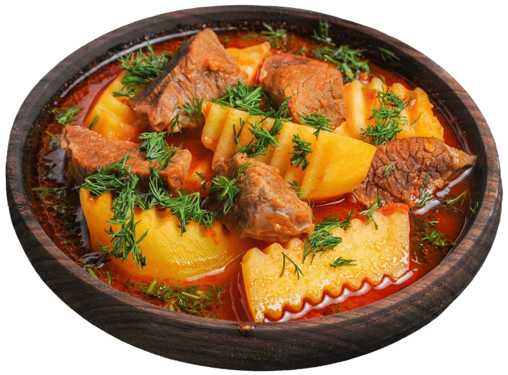 vue avant soupe viande savoureuse pommes terre legumes verts sauce plat viande repas sombre bureau vue avant soupe viande savoureuse pommes terre legumes verts sauce plat viande repas sombre bureau